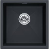 Кухонная мойка Paulmark Lumi 45 UNI LU45-AN Антрацит — фото 1, Кухонные мойки