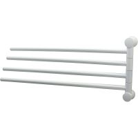 Полотенцедержатель WasserKRAFT K-1034W поворотный Белый — фото 1, Полотенцедержатели