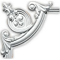 Угловой элемент Decomaster 97010-5 18x255x255 мм — фото 1, Молдинги