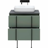 Тумба под раковину Allen Brau Reality 70 1.32004.CGM подвесная Олива матовая — фото 46, Тумбы под раковину