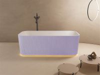 Товар: Ванна из искусственного камня Abber Stein 170x75 AS9663Violett Фиолетовая без гидромассажа - фото 4 Ванна из искусственного камня Abber Stein 170x75 AS9663Violett Фиолетовая без гидромассажа — фото 4, Ванны