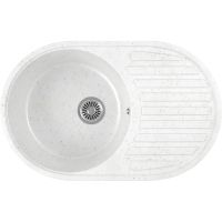 Кухонная мойка Domaci Бьелла DMC-18 GWS-18-331 Белая — фото 1, Кухонные мойки