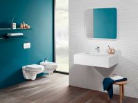 Унитаз Villeroy&Boch O.Novo 5660HRR1 подвесной с сиденьем Микролифт — фото 14, Подвесные унитазы