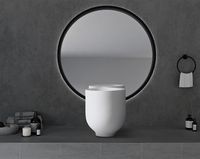 Раковина-чаша Abber Stein 40 AS2618 Белая матовая — фото 4, Раковины накладные