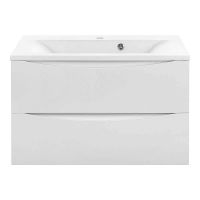 Тумба под раковину Vincea Mia 90 VMC-2MA900GW подвесная G.White — фото 2, Тумбы под раковину