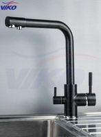 Смеситель для кухни Viko V-5024 Черный мрамор — фото 5, Смесители для кухни