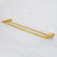 Товар: Полотенцедержатель WasserKRAFT Sauer K-7940 двойной Золото - фото 2 Полотенцедержатель WasserKRAFT Sauer K-7940 двойной Золото — фото 2, Полотенцедержатели