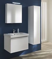 Шкаф пенал Jacob Delafon Odeon Up 35 EB998RU-J5 подвесной Белый глянцевый — фото 2, Пеналы для ванной комнаты