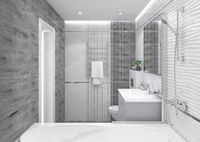 Керамический декор Laparet Concrete Trigger серый 56-03-06-425-0 30х60 см — фото 2, Керамическая плитка