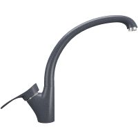 Смеситель для кухни Ulgran Classic U-001-343 Антрацит — фото 1, Смесители