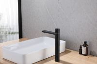 Смеситель для раковины Abber Rund Черный матовый арт-AF8711B — фото 2, Смесители для раковины