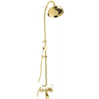 Душевая система Cezares FIRST-CVD-03/24-Bi Золото — фото 1, Душевые стойки