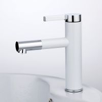 Смеситель для раковины Frap H52 Белый Хром арт-F1052-14 — фото 10, Смесители для раковины