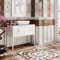Керамический бордюр Kerama Marazzi Театро обрезной HGD\A418\12141R 5,5х25 см — фото 2, Керамическая плитка