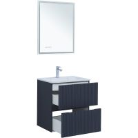 Тумба под раковину Aquanet Джейн 60 313300 подвесная Маренго — фото 12, Тумбы под раковину