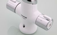 Товар: Смеситель для раковины Gappo G49 G1049 Белый Хром - фото 6 Смеситель для раковины Gappo G49 G1049 Белый Хром — фото 6, Смесители