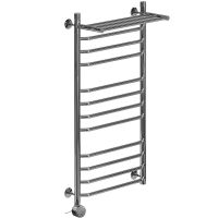 Электрический полотенцесушитель Ника Trapezium ЛТ (Г2) ВП 100/50 с полкой Хром — фото 1, Электрические полотенцесушители