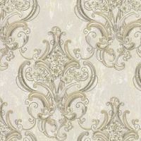 Обои Decori-Decori Mirabilia Винил на флизелине (1,06*10,05) Бежевый, Дамаск арт-83430 — фото 1, Обои для стен