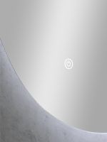 Зеркало Континент Voyage 700х1000 ЗЛП615 с подсветкой с сенсорным выключателем — фото 9, Зеркала в ванную комнату