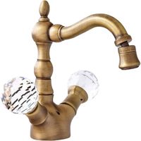 Смеситель для биде Cezares Atlantis ATLANTIS-BS2-02-Sw Бронза кристаллы Swarovski — фото 1, Смесители для биде