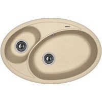 Кухонная мойка Florentina Селена-780 20.265.E0780.104 Бежевая — фото 1, Кухонные мойки