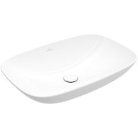 Раковина-чаша Villeroy&Boch Loop & Friends 63 4A500001 Альпийский белый — фото 1, Раковины накладные