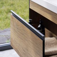 Тумба под раковину Aqwella Urban 60 URB0106DB подвесная Дуб балтийский — фото 3, Мебель для ванной