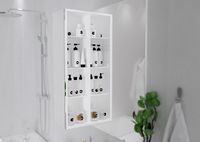 Подвесной шкаф 1MarKa Cube 25 У79533 Белый — фото 6, Мебель для ванной