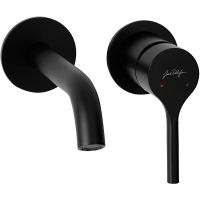 Смеситель для раковины Jacob Delafon Elate Черный матовый арт-E28318-BL — фото 1, Смесители для раковины