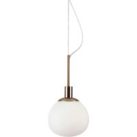 Подвесной светильник Maytoni Modern Erich MOD221-PL-01-G Белый Латунь — фото 3, Подвесные светильники