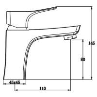 Смеситель для раковины Kaiser Clever 76011 Хром — фото 2, Смесители