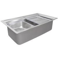 Кухонная мойка Kaiser KSM-7848 Сталь — фото 3, Кухонные мойки