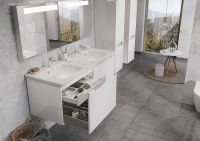 Зеркало Ravak Classic 80 X000000940 с подсветкой Латте — фото 5, Зеркала в ванную комнату