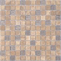 Мозаика Caramelle mosaic Silk Way Bronze Velour 29,8x29,8 см — фото 1, Мозаика