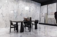 Товар: Керамогранит Keope Interno 4 Calacatta San Babila Lap Ret EB3D 60х120 см - фото 2 Керамогранит Keope Interno 4 Calacatta San Babila Lap Ret EB3D 60х120 см — фото 2, Керамогранит