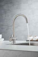 Товар: Смеситель для кухни Paulmark Essen Никель арт-Es213211-NI - фото 3 Смеситель для кухни Paulmark Essen Никель арт-Es213211-NI — фото 3, Смесители для кухни