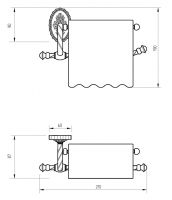 Товар: Держатель туалетной бумаги Migliore Edera 16934 с крышкой Золото - фото 2 Держатель туалетной бумаги Migliore Edera 16934 с крышкой Золото — фото 2, Держатели туалетной бумаги