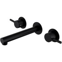 Смеситель для раковины Abber Emotion AF88121B Черный матовый — фото 1, Смесители для раковины