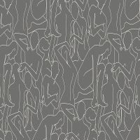 Обои LOYMINA Amazonia Флизелин (1*10,05) Серый, Люди/Абстракция арт-Ins2 008 — фото 1, Обои для стен