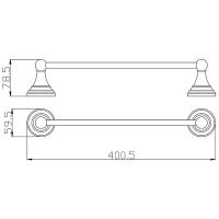 Товар: Полотенцедержатель Rav Slezak Morava MKA0701/40B Белый - фото 2 Полотенцедержатель Rav Slezak Morava MKA0701/40B Белый — фото 2, Полотенцедержатели