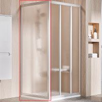 Душевая стенка Ravak Supernova APSS-80 94040UR2ZG профиль Сатин стекло Grape — фото 1, Боковые стенки