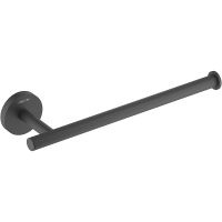 Полотенцедержатель Aquatek Оберон AQ4219MB Черный матовый — фото 1, Полотенцедержатели