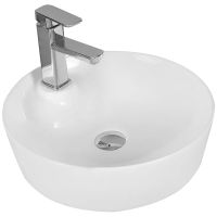 Раковина Ceruttispa 44 CR0090 СТ9613 Белая — фото 1, Раковины накладные