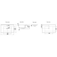 Товар: Тумба с раковиной Brevita Monsour 60 УТ000015277 подвесная Дуб Галифакс олово Черный кварц - фото 12 Тумба с раковиной Brevita Monsour 60 УТ000015277 подвесная Дуб Галифакс олово Черный кварц — фото 12, Мебель для ванной