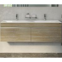 Тумба под раковину Velvex Pulsus 140 tp.PUL.PUL.140.2Y Дуб сонома — фото 1, Тумбы под раковину