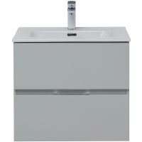 Товар: Тумба под раковину Aquanet Алвита New 60 277512 подвесная Серая матовая - фото 2 Тумба под раковину Aquanet Алвита New 60 277512 подвесная Серая матовая — фото 2, Тумбы под раковину