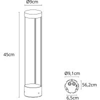 Товар: Ландшафтный светильник Artelamp New York A1645PA-1BK Черный - фото 4 Ландшафтный светильник Artelamp New York A1645PA-1BK Черный — фото 4, Уличное освещение