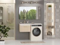 Товар: Тумба под раковину Brevita Enfida 120 ENF-09060-031Я подвесная Бежевая матовая - фото 9 Тумба под раковину Brevita Enfida 120 ENF-09060-031Я подвесная Бежевая матовая — фото 9, Мебель для ванной