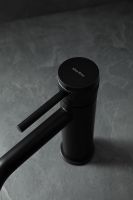 Смеситель для раковины Allen Brau Priority 5.31A01-31 Черный матовый — фото 9, Смесители