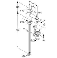 Товар: Смеситель для биде Kludi Bozz 385330576 Хром - фото 2 Смеситель для биде Kludi Bozz 385330576 Хром — фото 2, Смесители